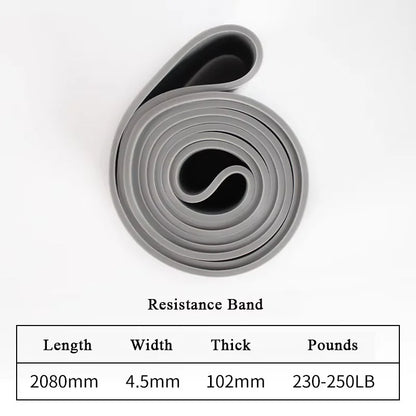 1pc Black Sports Yoga Resistance Bands: