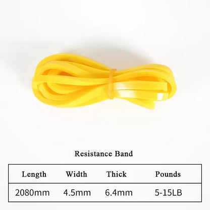 1pc Black Sports Yoga Resistance Bands: