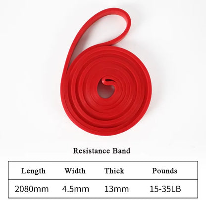 1pc Black Sports Yoga Resistance Bands: